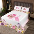 thumbnail image 2 of Erosebridal Monogrammed Coverlet Set King,Personalized Initial Bedding Set,Letter Decoration,Ultra Soft,3 Pieces, 2 of 5