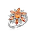 thumbnail image 3 of Ottoman Look Flower Citrine Gemstone 5 Piece Jewelry Set 925 Sterling, 3 of 4