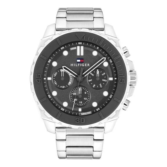 Tommy Hilfiger Morgan Men's Black Dial Quartz Watch 1710689