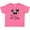 Hot Pink, variant on Mom's Little Stinker Boys or Girls Baby T-Shirt