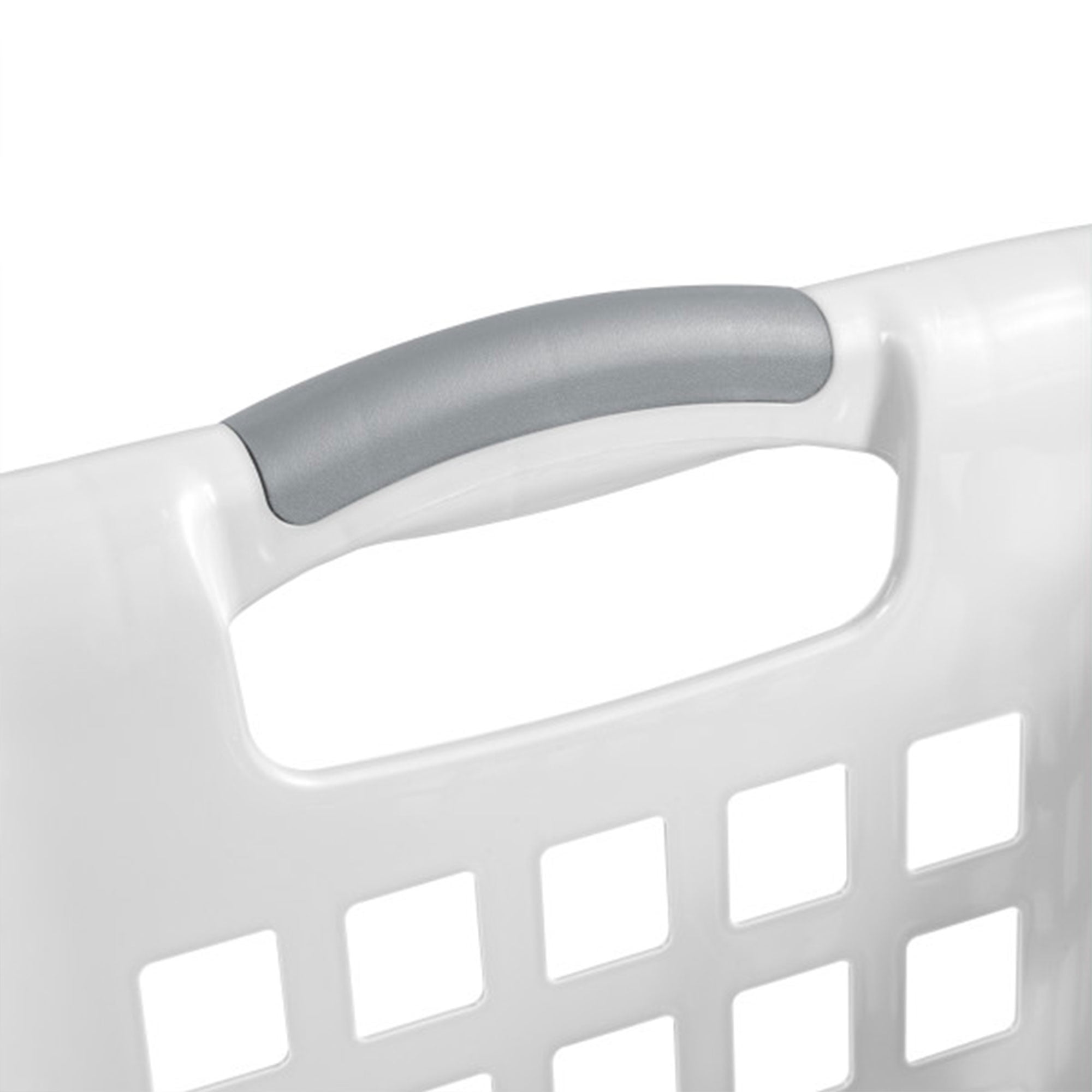 Sterilite Ultra 2 Bushel Plastic Stackable Laundry Basket, White (12 Pack)