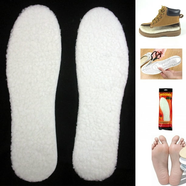 6 Pairs Thermal Insole Winter Boot Shoe Warm Fleece Foam Men Women Foot