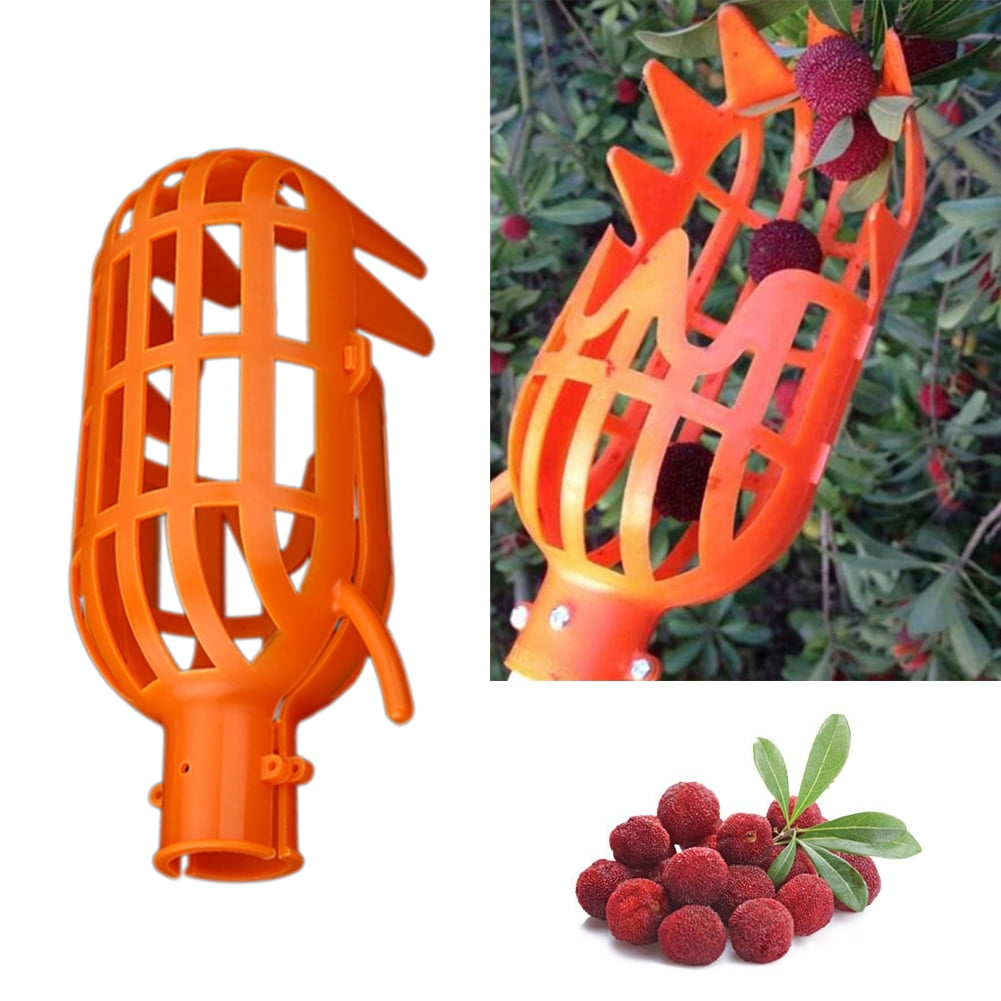 USA Fruit Picker Head Basket Catcher Collector Gardening Picking Tool w/4 Screws 