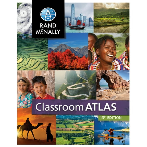 Rand McNally Classroom Atlas 14th Edition, (Paperback)