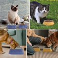thumbnail image 3 of Futternapf Hund Futterstation Hund Hundenapf Edelstahl Antirutschmatte + Vergrern Sie Die Untere Basis Futternapf Fr Hunde Und Katzen Und Wassernapf (, 3 of 5