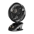 thumbnail image 2 of Ventilador pequeño Sunnimix Ventilador de clip Flexible 3000mAh negro, 2 of 8