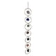 thumbnail image 1 of Cristales colgante hecho joyería Rainbow Wind Chime colgante DIY para interior jardín lámpara de tejado, 1 of 8