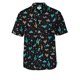thumbnail image 3 of Camisa hawaiana de gran oferta de verano para hombre, camisas de playa con estampado divertido de hojas de surf en 3D para hombre, blusa genial de gran tamaño, ropa de calle, 3 of 5