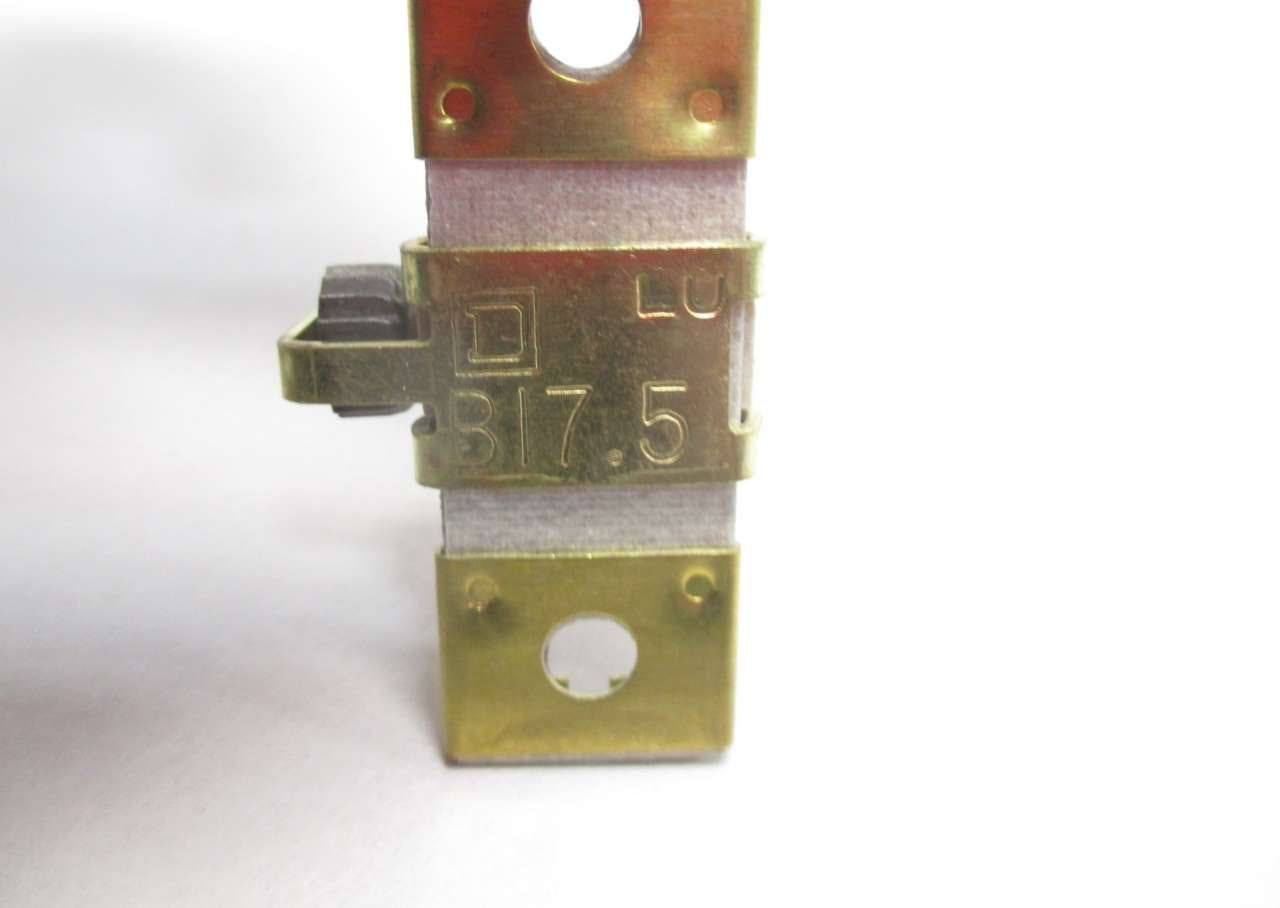 Square D B17.5 Thermal Overload Heater Element B17 5 for sale online 