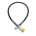 thumbnail image 3 of Lefu PCP Air Refill Pump High Pressure Hose with Spring Wrapped 50cm M10x1 Thread, 3 of 5