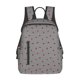 thumbnail image 1 of Disketp Ladybugs on Black and White Striped Mochila Ligera e Impermeable, Mochila de Día Resistente para Viajes, Senderismo y Uso Diario para Hombre y Mujer, 1 of 7