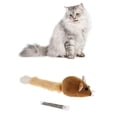 thumbnail image 4 of 2X Avance Gato Mascota Ratón Ratones Accesorios Jaula Casa de Mascota Conveniente marrón, 4 of 9