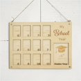 thumbnail image 1 of WRXMIJNHGSA Household Pendant Under $10 Hangs Wooden Photo Display Frame For Kids 8x10 Inch Multi Photo Memory Keepsake From Kindergarten To Graduation (Natural Wood Adjustable Layout), 1 of 8