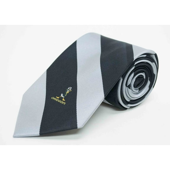 Oregon Ducks Stripe Disney Duck Necktie - Donegal Bay - Unisex - One Size