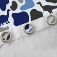 thumbnail image 4 of Feelyou Camouflage Curtains Pack of 2 (42x84 Each), Wildlife Dinosaur Curtains Blackout, 4 of 6