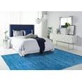 thumbnail image 5 of SAFAVIEH Vision Adrasteia Overdyed Solid Area Rug, 8' x 10', Blue - Large - Modern Design, Blue, Non-Shedding & Easy Cleaning, Ideal for Living Room, Bedroom, Dining Space, 5 of 16