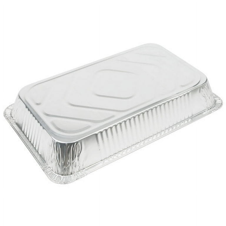 Juvale Aluminum Foil Pans - 15-Piece Full-Size Deep Chafing Pans, Disposable  Steam Table Pans for Baking, Serving, Roasting