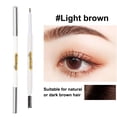 thumbnail image 2 of Double head eyebrow pencil, Natural waterproof, Sweat resistant, Durable, Non bleaching, Ultra-fine head, 2 of 5