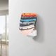 thumbnail image 4 of Perchero para sombreros acrílico de pared | Organizador de sombreros vertical para gorras de béisbol y sombreros de vaquero | Solución de almacenamiento de 10 sombreros que ahorra espacio | Diseño, 4 of 6