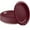 Burgundy, variant on Disposable Paper Plates Silver, 6 3/4 Inches Paper Dessert Plates, Strong and Sturdy Disposable Plates for Party, Dinner, Holiday, Picnic, or Travel Party Plates, Pack of 50 - By Amcrate