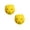 2Pack Yellow, variant on 1Pack Dog Balls with Funny Piggy Face for Puppy Small Medium Pet Dog Soft Latex Squeaky Dog Toys For Small Dogs Breed Latex Squeaky Dog Balls Pig Dog Toy Balls For Chew Blue