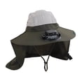 thumbnail image 4 of Womens Sun Hat Solar Fisherman Hat Men'S Full Protection Sun Hat Outdoor Fan Hat Sun Hat, 4 of 5