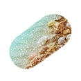 thumbnail image 1 of Ounissouiy 1pc 35*70cm playa Shell estrella de mar alfombra antideslizante felpudos PVC felpudos al aire libre cocina baño sala de estar alfombra Juegos de accesorios de baño  2 #, 1 of 8