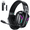 Black, variant on 2.4GHz+ Wireless Gaming Headset for PS5 PS4 PC USB & Type-C Bluetooth Headphones with Flip Microphone 50H Playtime Noise Canceling Mic Gamers Headset for Laptop Switch Mac Mobile Black