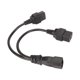 thumbnail image 5 of Cable de alimentación divisor IE Dual Y, IEC320 C14 a cable de alimentación dual IE Cable de alimentación dual IE Respuesta rápida, 5 of 12