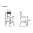 thumbnail image 2 of Versailles Counter Stool   and Natural Cane, 2 of 5