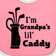 thumbnail image 4 of Inktastic I'm Grandpa's Lil' Caddy Golf for Kids Boys or Girls Baby Bib, 4 of 4