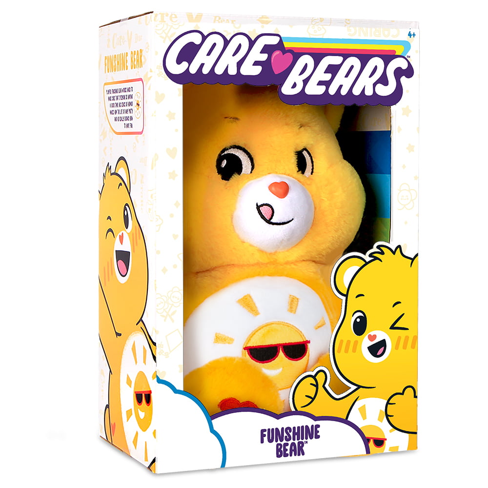 Care Bears Funshine Care Bear Plush 11" Used 2007 