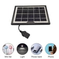 thumbnail image 5 of Generador Cargador Solar 5 V para Exteriores Con Panel Solar USB para Linterna, 5 of 5