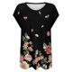 thumbnail image 4 of Blusa de manga corta con cuello en V, informal, cómoda y elegante para mujer OAVQHLG3B Store lin121212, 4 of 4