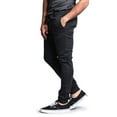 thumbnail image 5 of Victorious Men's Slant-Pocket Skinny Jogger Twill Pants JG876 - Charcoal - X-Large, 5 of 5