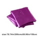 thumbnail image 3 of Edredón de verano morado - Edredón delgado de doble núcleo de color sólido, edredón de verano fresco de seda lavada y seda de hielo, 3 of 9