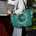 thumbnail image 7 of Balery Around The Planet Beach Travel Bag - Water-Resistant, Large Capacity Lightweight Tote with 7 Pockets for Women and Men - Perfect for Beach, Pool, Gym, and Travel, 7 of 7