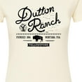 thumbnail image 3 of Yellowstone  - Dutton Ranch Logo Scene  - Juniors Fitted Graphic T-Shirt, 3 of 6