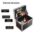 thumbnail image 3 of Boîte de Rangement Cosmétique Portable Verrouillable pour Bijoux et Outils de Maquillage, 3 of 6