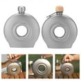 thumbnail image 4 of Lylong 180Ml Pure Ti Wine Flask With Funnel Ultralight Flask Wine Bottle For Camping, 4 of 8