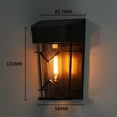 thumbnail image 3 of Peggybyg Tungsten Filament Lamp Waterproof Solar Tungsten Wall Light Solar Pathway Lights, 3 of 7