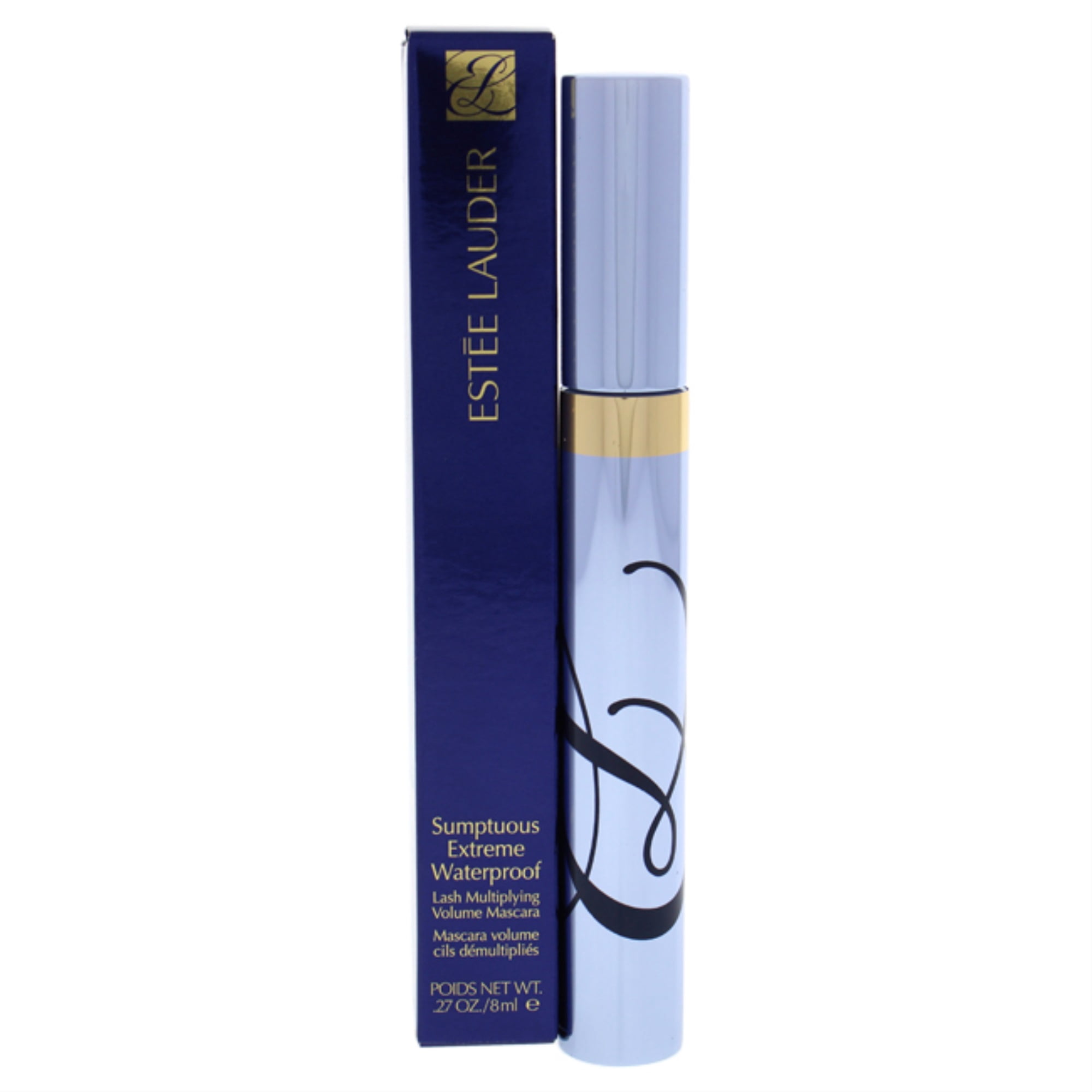 Sumptuous Extreme Waterproof Lash Multiplying Volume Mascara -#01 Extreme Black by Estee Lauder for Women - 0.27 oz Mascara