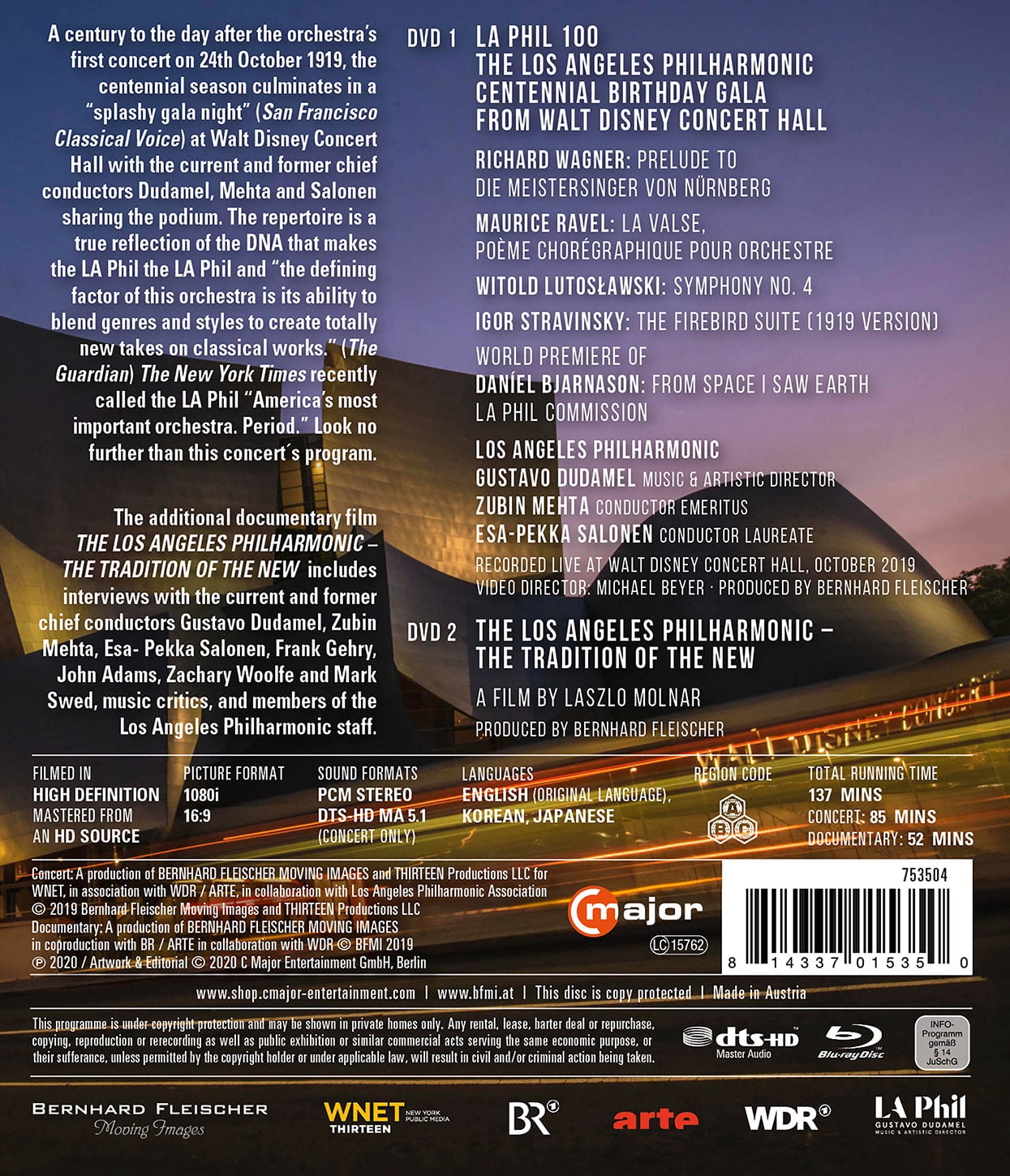 C Major - LA Phil 100 [BLU-RAY]