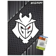 G2 Esports - G2 Army Wall Poster with Push Pins, 14.725" x 22.375"