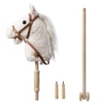thumbnail image 4 of Peluche HollyHome Outdoor Palstick Horse con ruedas de madera, 4 of 9