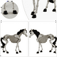 thumbnail image 2 of Skeleton Horse Statue Creepy Halloween Skeleton Animals Halloween Novelty Skeleton Farm Animals Halloween, 2 of 6