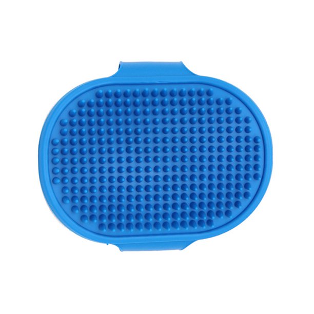 Greeniant Peine de cepillo para perros con anillo ajustable Cepillos ergonómicos Aseo Guante en forma de mano Ducha Baño Suministros de limpieza Suministros para perros Azul/1 pieza Greeniant PT004954-02