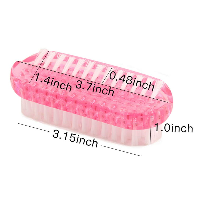 Nail Brushes Fingernail Cleaner Yebeauty 8 pack Dual-sided Hand Scrub  Cleaning Brush Hand Finger Toes Scrubbing Brush Pedicure Nail Scrubber