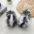 thumbnail image 5 of IROINNID Toddler Winter Indoor Plush Slipper Warm Cotton Pull On Home House Slipper, Size 2-9Y, 5 of 7