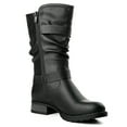 thumbnail image 3 of GLOBALWIN Mid-Calf Black Fashion Dress Boots for Women 9.5M, 3 of 7
